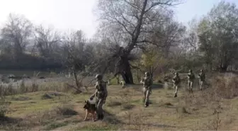 Edirne'de Yunanistan'a kaçmaya çalışan 14 terör örgütü şüphelisi yakalandı
