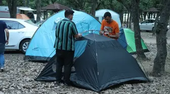 Kırklareli'nde 'Baba-Çocuk Doğa Kampı' Düzenlendi