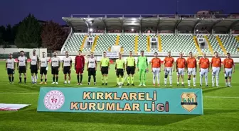 Kırklareli'nde 2025 Kurumlar Ligi Futbol Turnuvası Sona Erdi