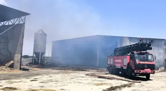 Kırklareli'nde hayvan çiftliğinde çıkan yangın söndürüldü
