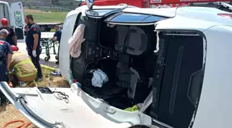 Kırıkkale'de Trafik Kazası: İki Yaralı