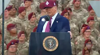 Trump: ABD bayrağını yakanlar hapse girmeli