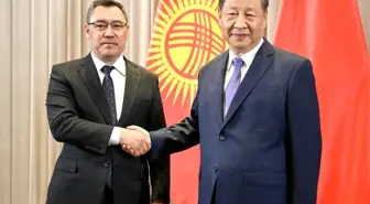 Xi Jinping, Kırgızistan Cumhurbaşkanı ile Görüştü