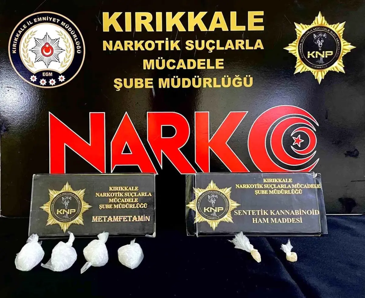 Kırıkkale'de Uyuşturucu Operasyonu: 5 Gözaltı, 1 Tutuklama